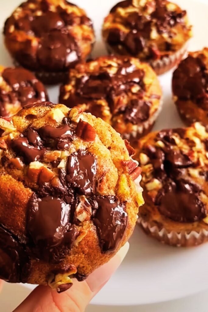 Properly stored muffins in airtight containers